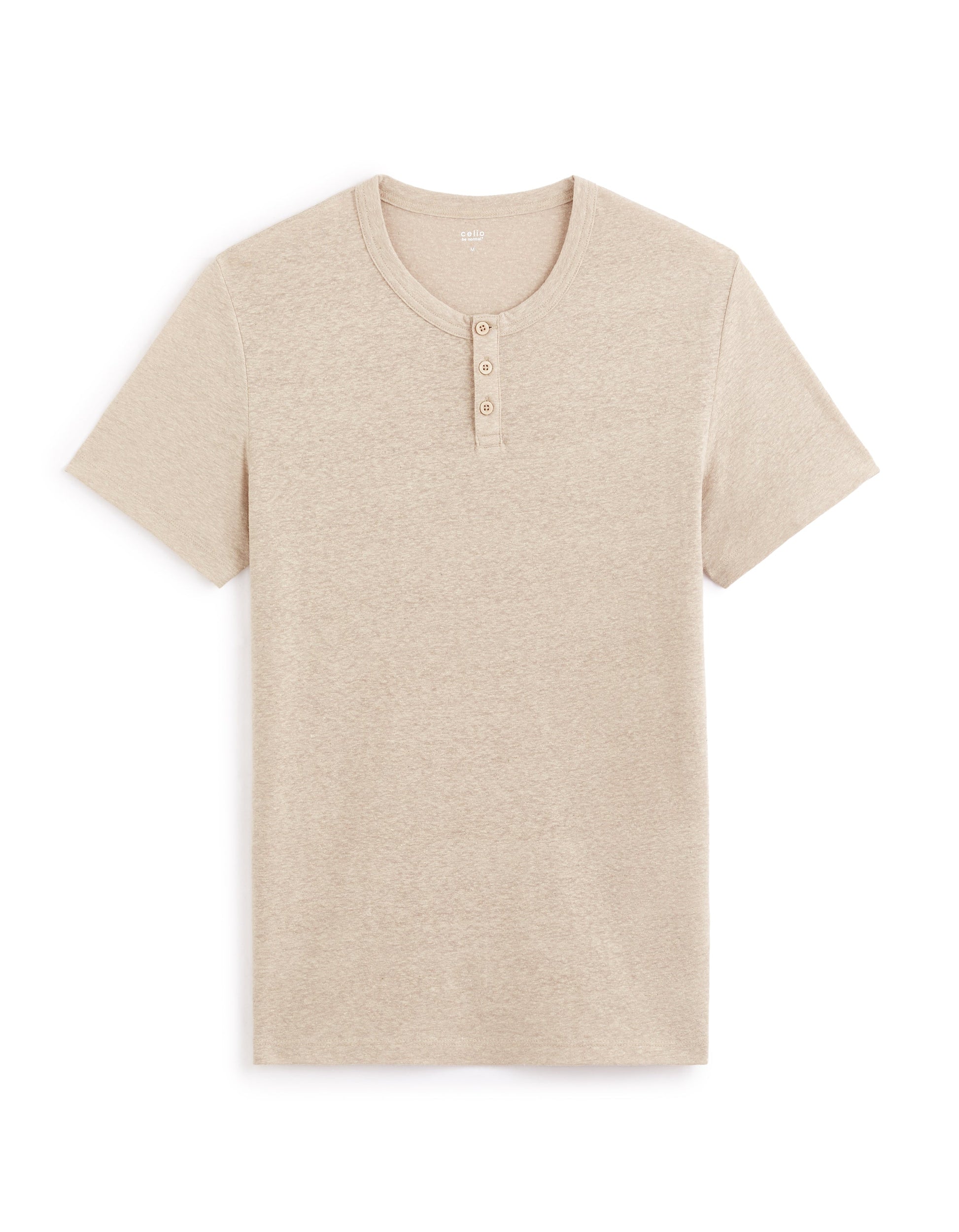 Tshirt col henley