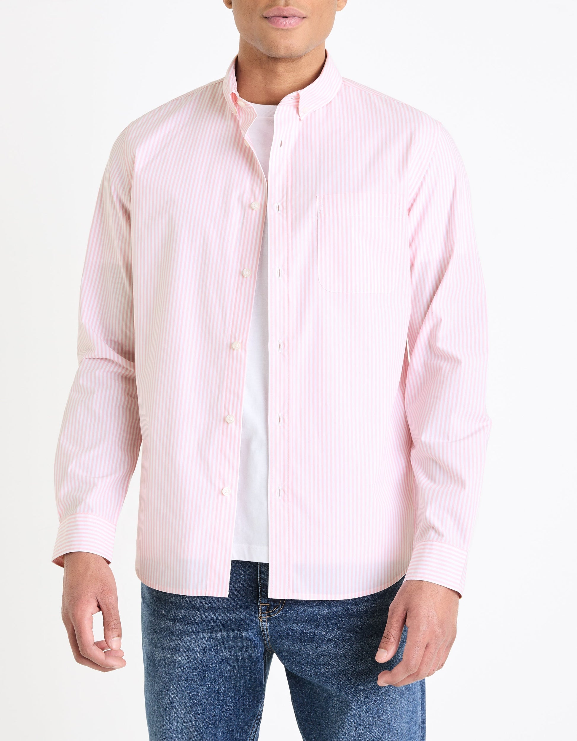 Gaopur Pink Long Sleeves Shirt Celio