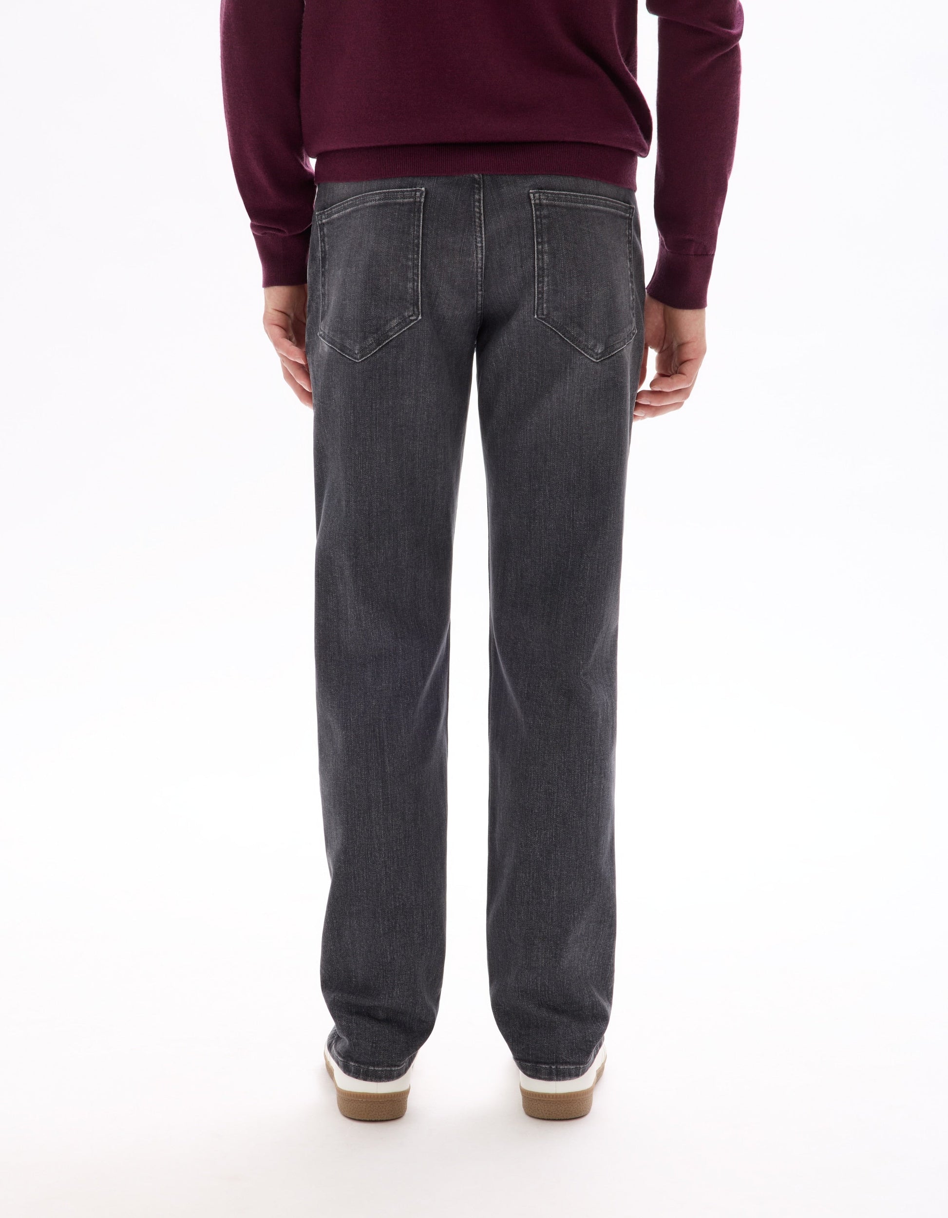 Straight3L Grey Jean 3 Lengths Celio