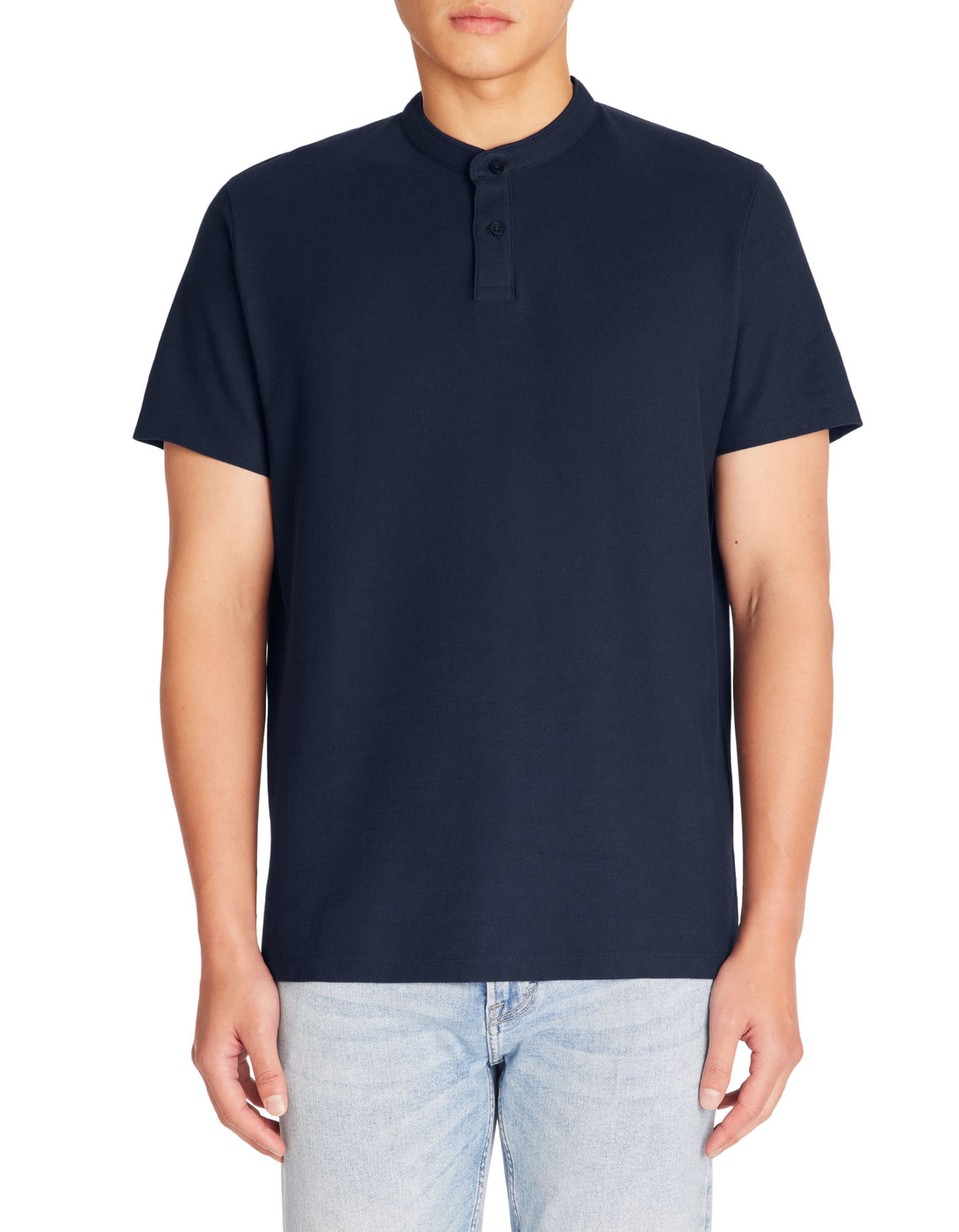 Gesohel Navy Short Sleeves Polo