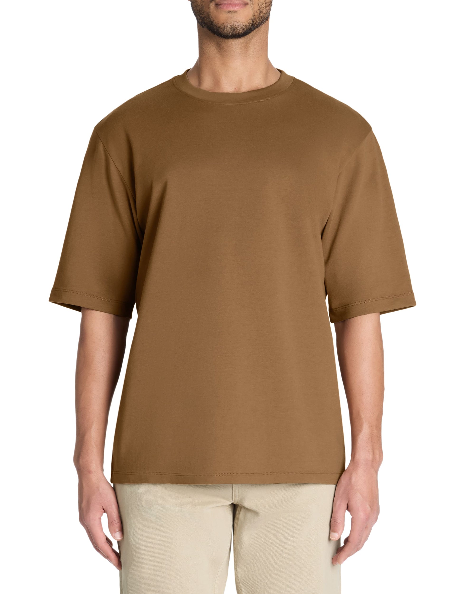Gehem Caffe Latte Short Sleeves Tshirt Celio