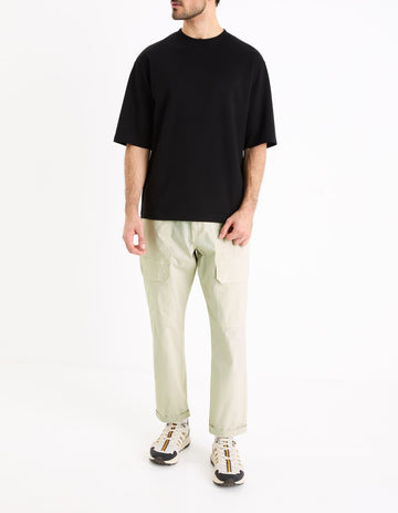 Gehem Black Short Sleeves Tshirt