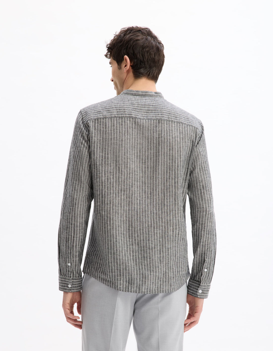 Galinco Ray Black Long Sleeves Shirt Celio
