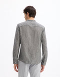 Galinco Ray Black Long Sleeves Shirt Celio