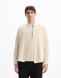 Galinco Ray Naturel Long Sleeves Shirt Celio