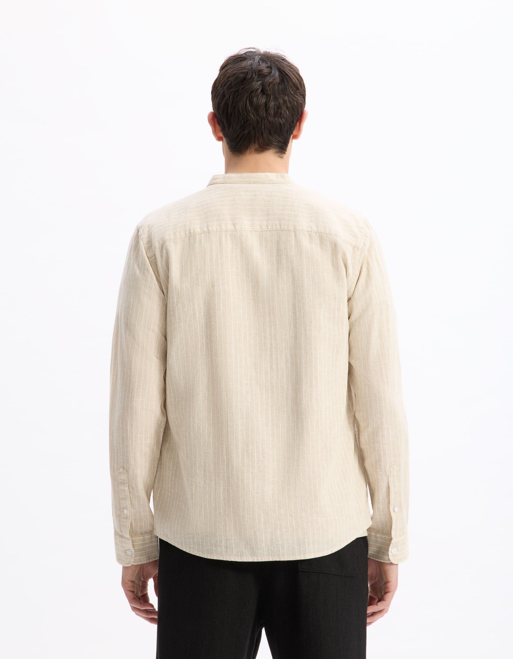 Galinco Ray Naturel Long Sleeves Shirt Celio