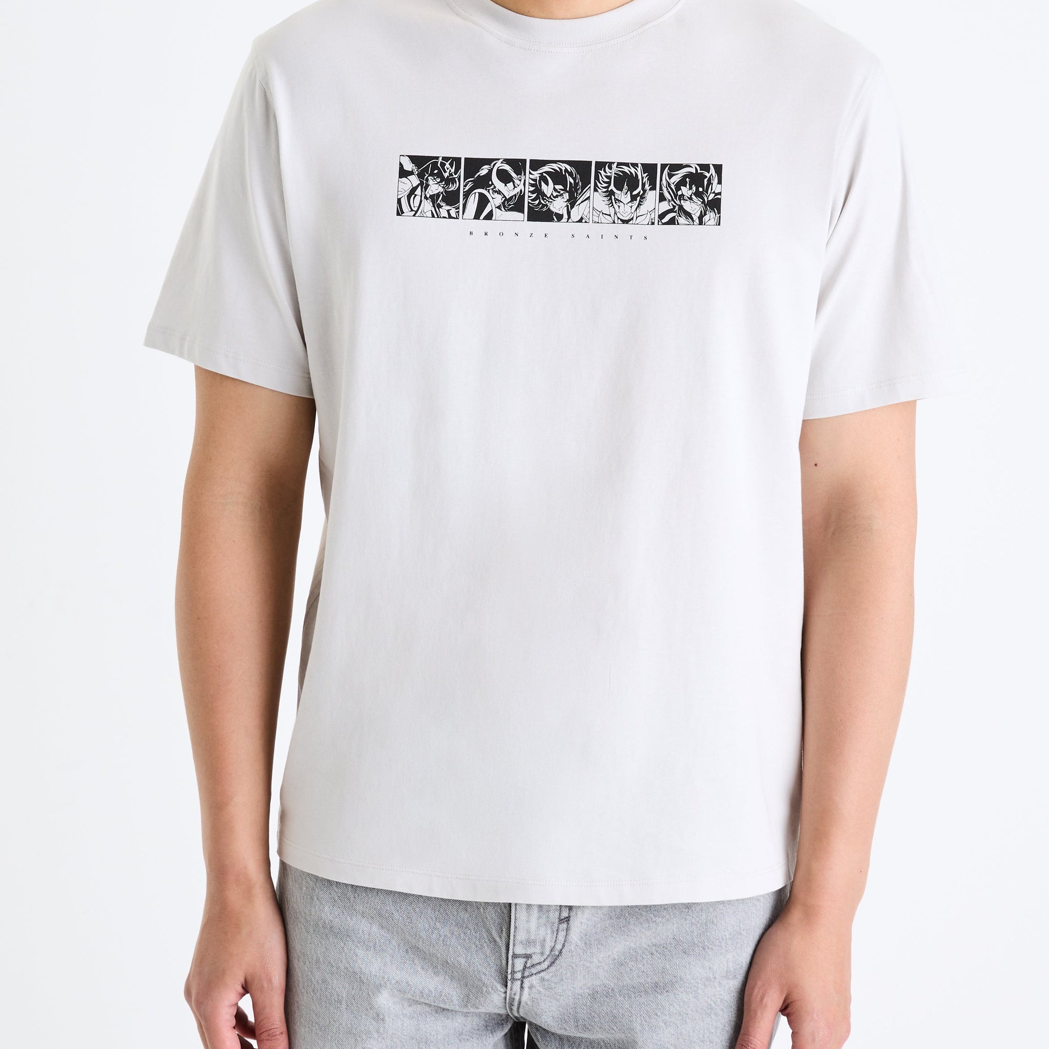 Lgeseiya Light Grey Tee Shirt