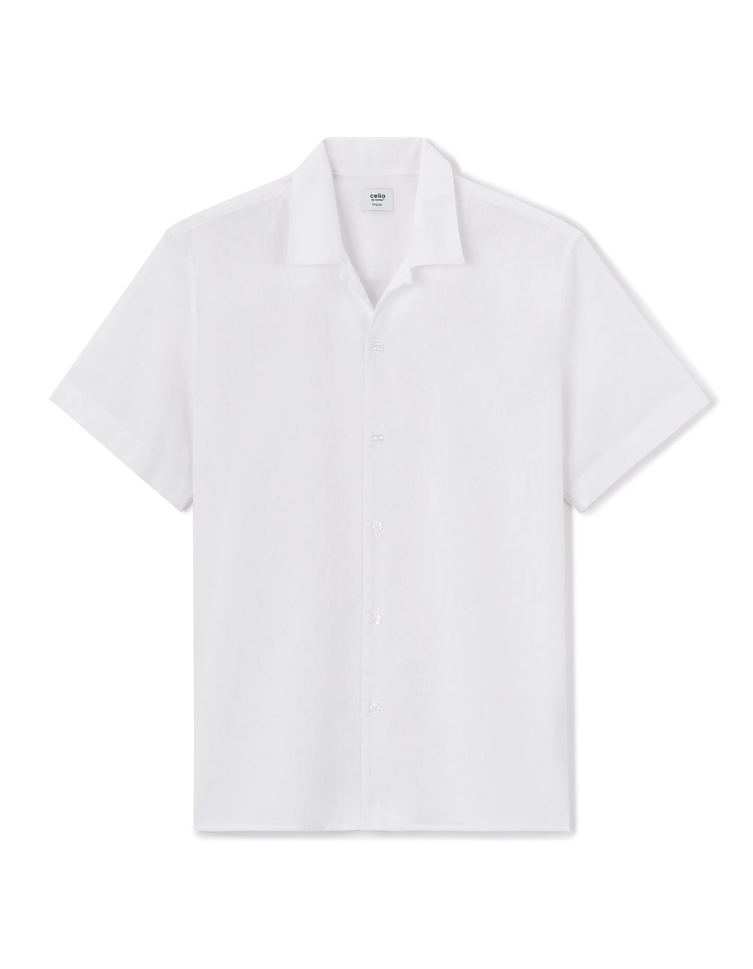 Chemise manche courte Lin et Coton