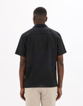 Gaculinco Black Short Sleeves Shirt Celio