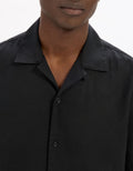Gaculinco Black Short Sleeves Shirt Celio
