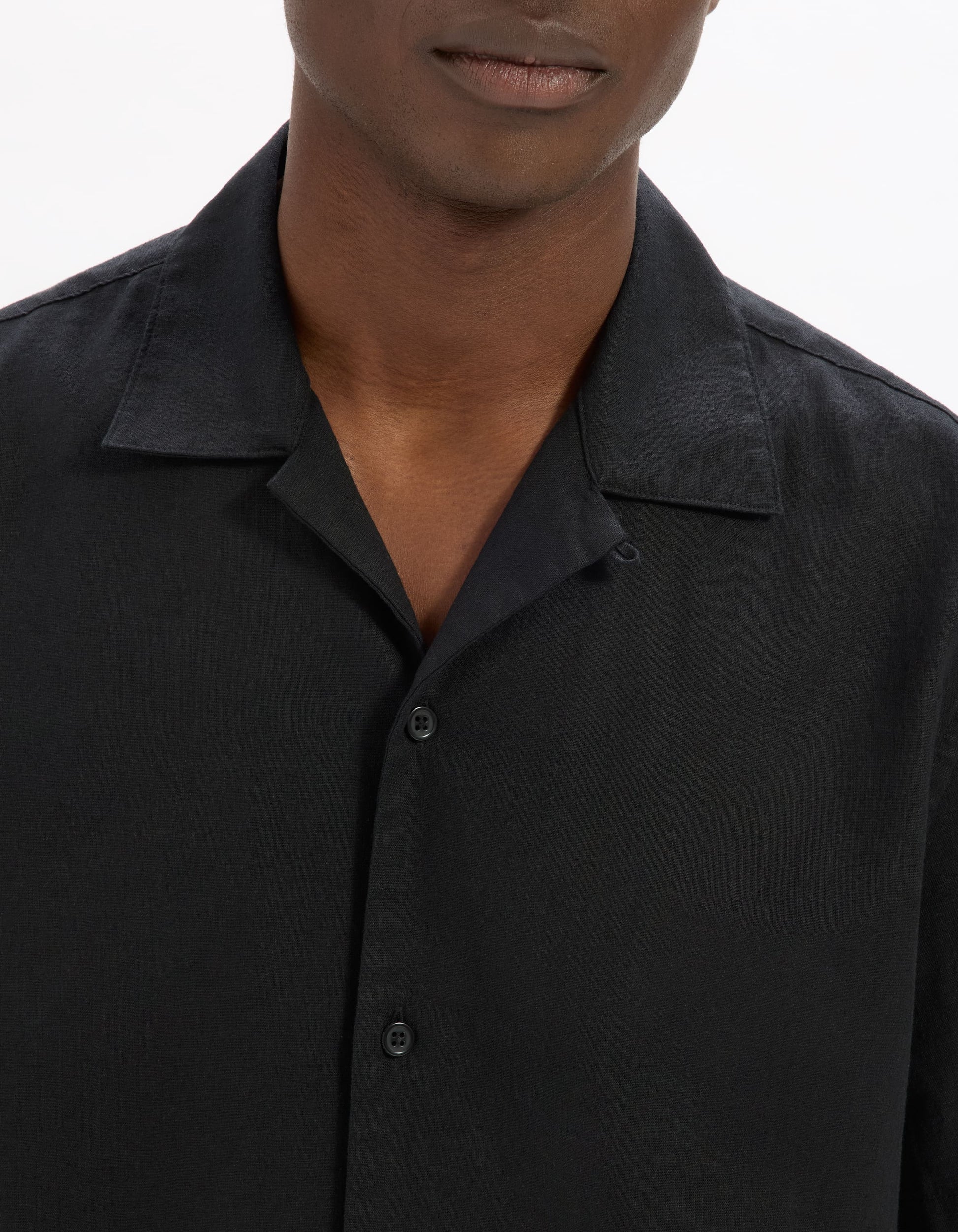 Gaculinco Black Short Sleeves Shirt Celio