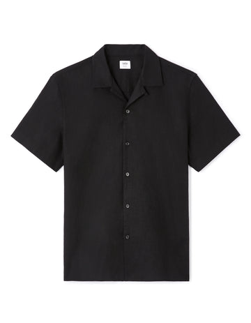 Gaculinco Black Short Sleeves Shirt