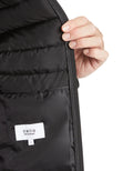 Jushell Black Puffy Jacket Celio