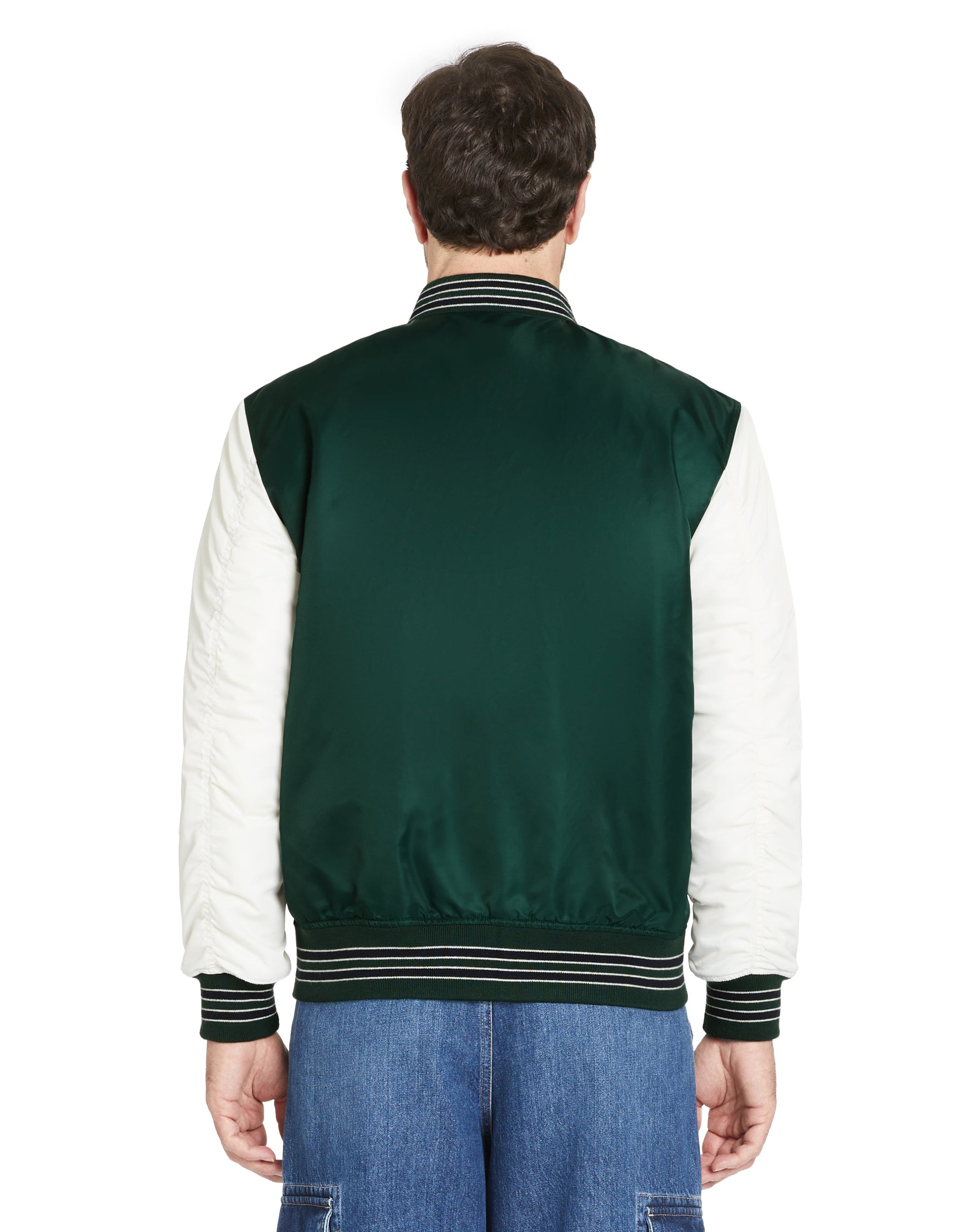 Bomber Varsity manches contrastes