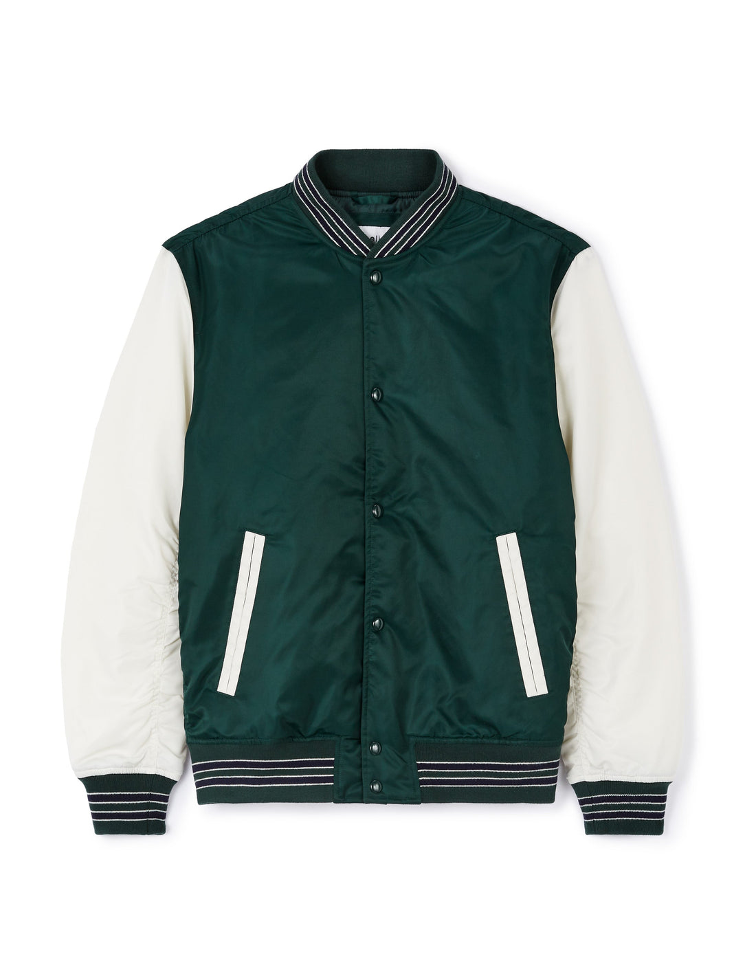 Bomber Varsity manches contrastes
