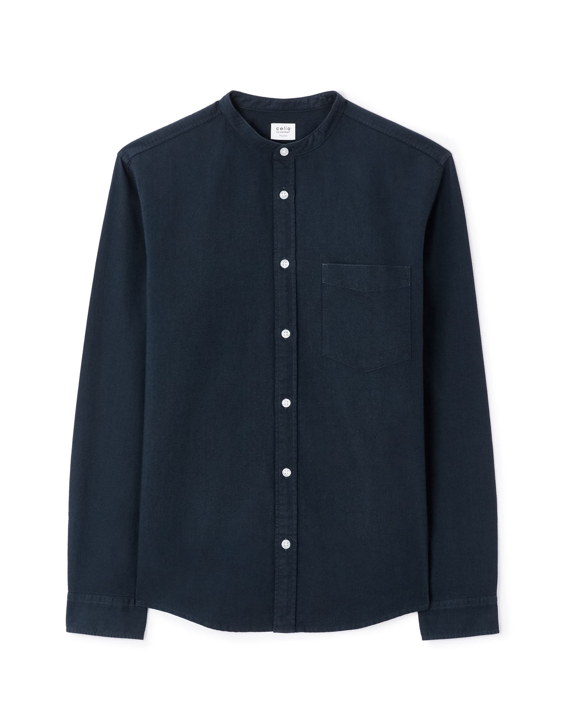 Daxfordmao Dark Navy Long Sleeves Shirt Celio