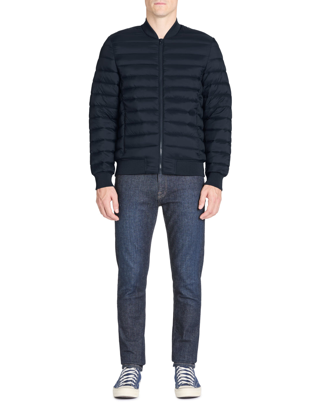 Julighty Navy Puffy Jacket Celio