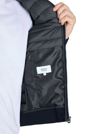 Julighty Navy Puffy Jacket Celio
