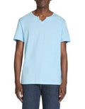 Jenecko Air Blue Short Sleeves Tshirt Celio