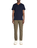 Navy Short Sleeves Tshirt