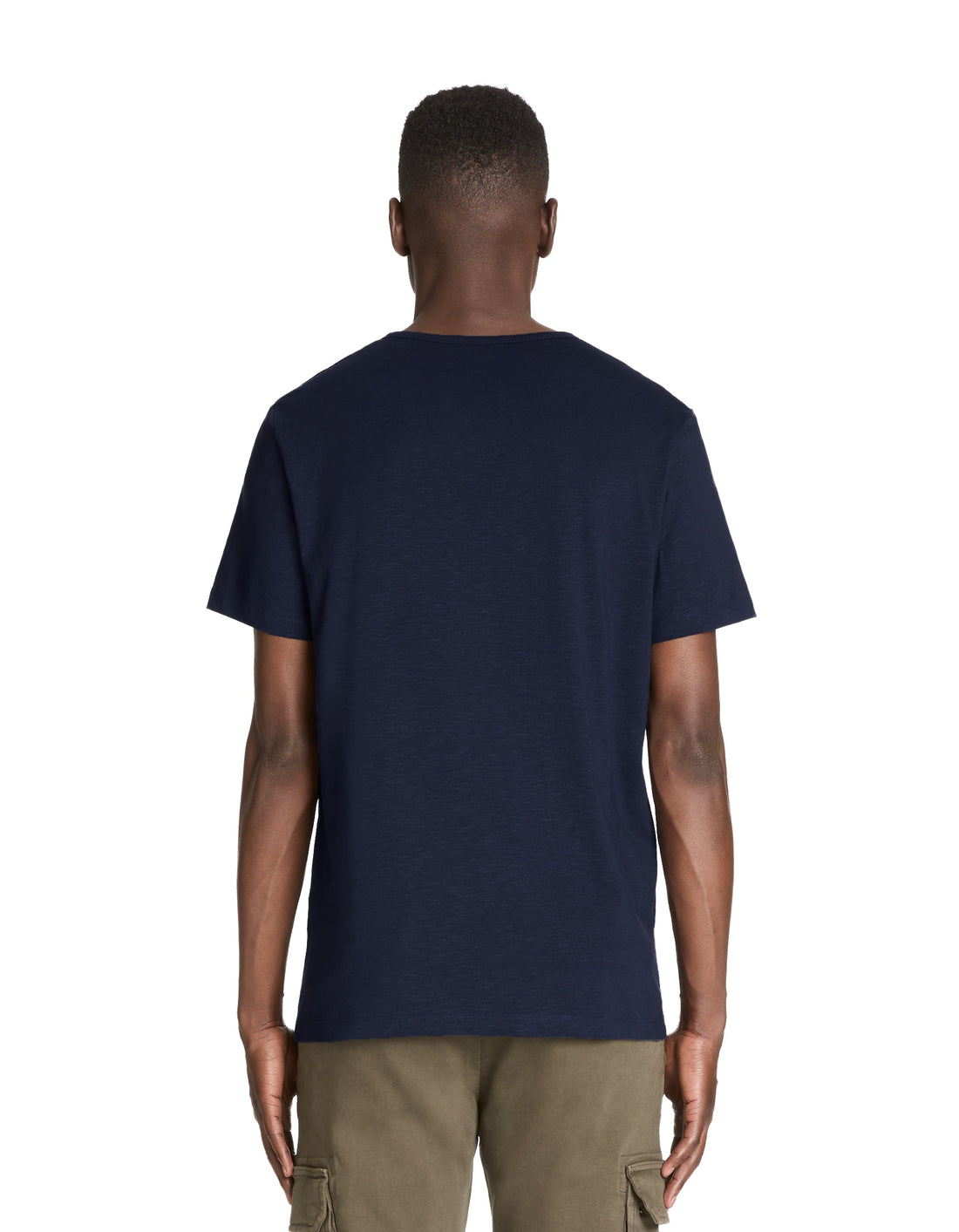 Jenecko Navy Short Sleeves Tshirt Celio
