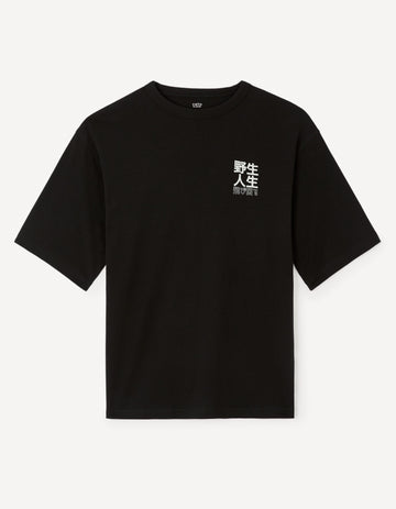Black Short Sleeves Tshirt