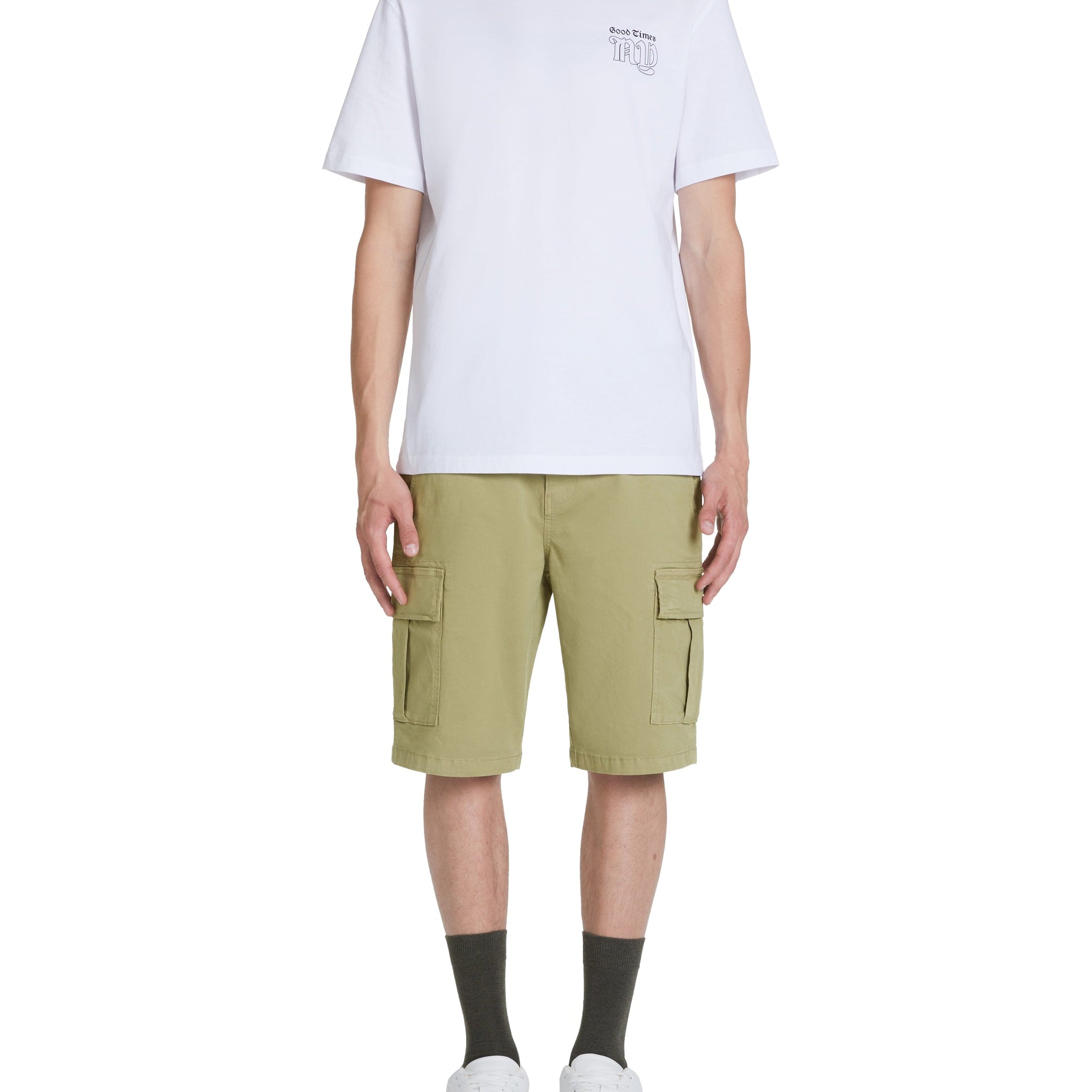 JEBELIEVE OPTICAL WHITE SS TSHIRT Celio