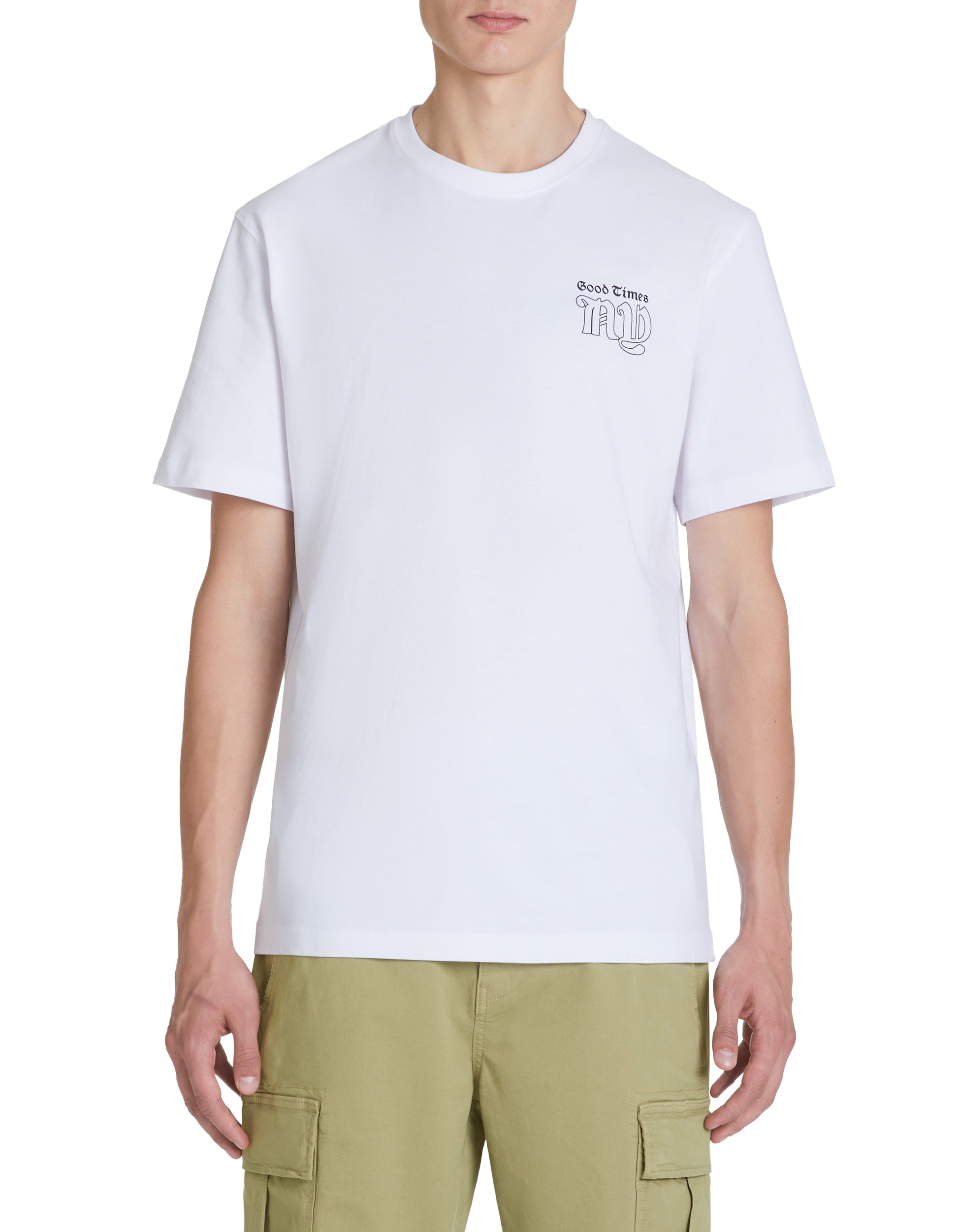 JEBELIEVE OPTICAL WHITE SS TSHIRT Celio