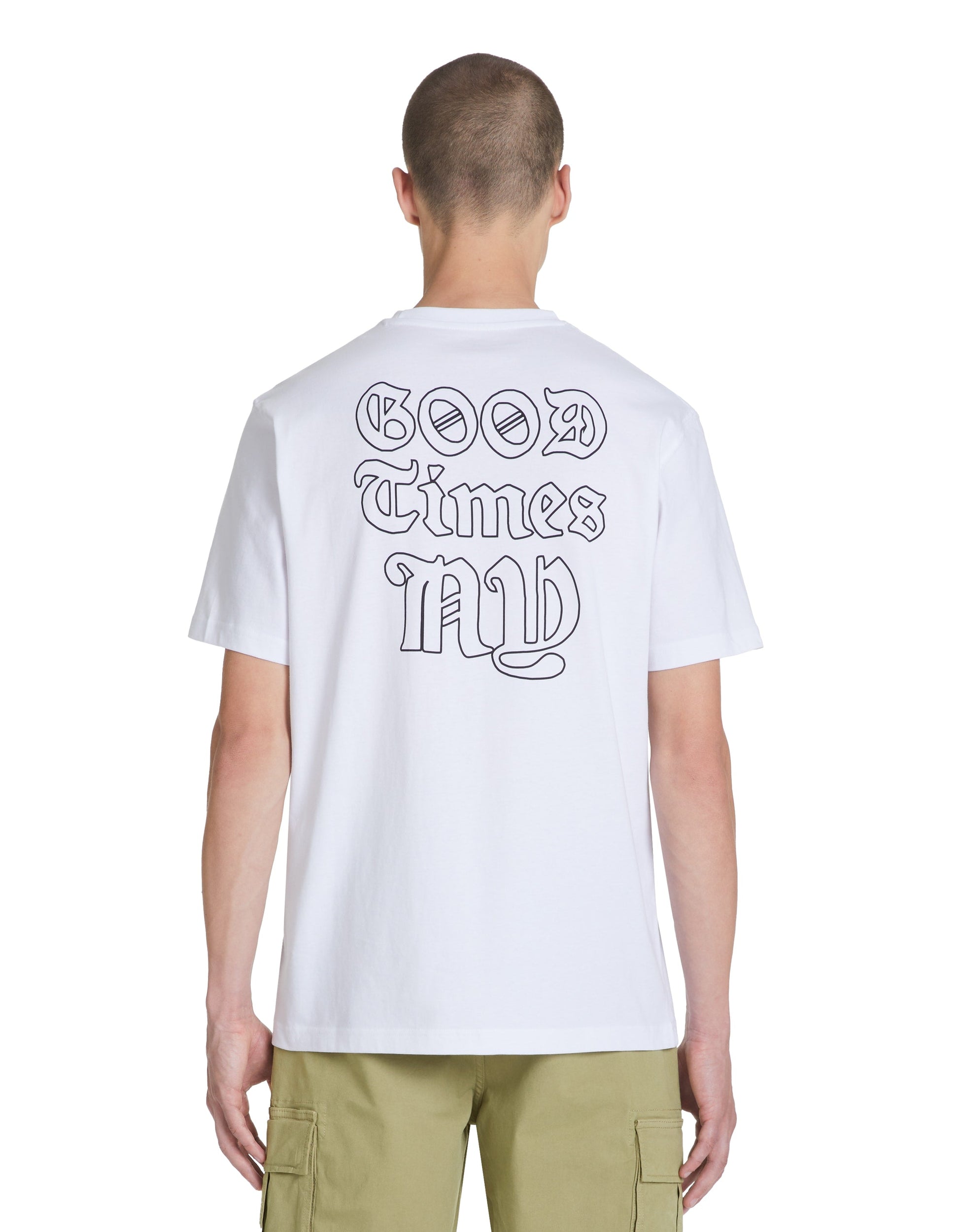 JEBELIEVE OPTICAL WHITE SS TSHIRT Celio