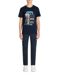 Navy Short Sleeves Tshirt