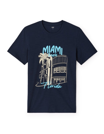 Navy Short Sleeves Tshirt