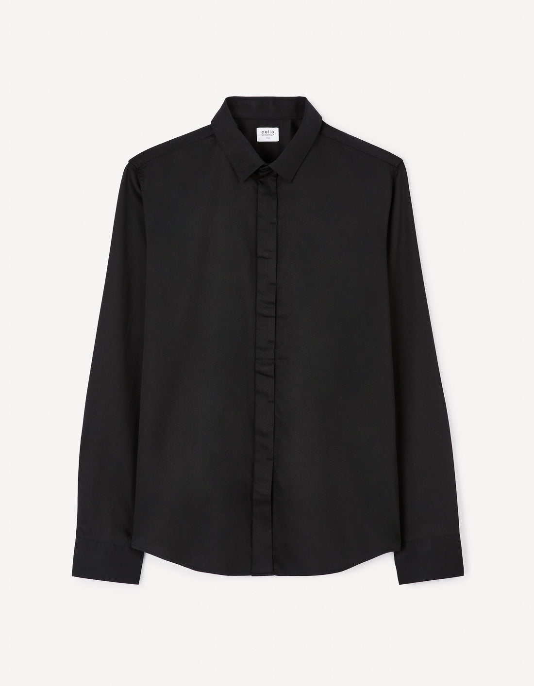Jarman Black Long Sleeves Shirt Celio