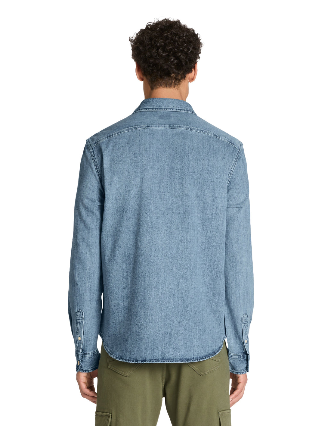 Blue Long Sleeves Shirt