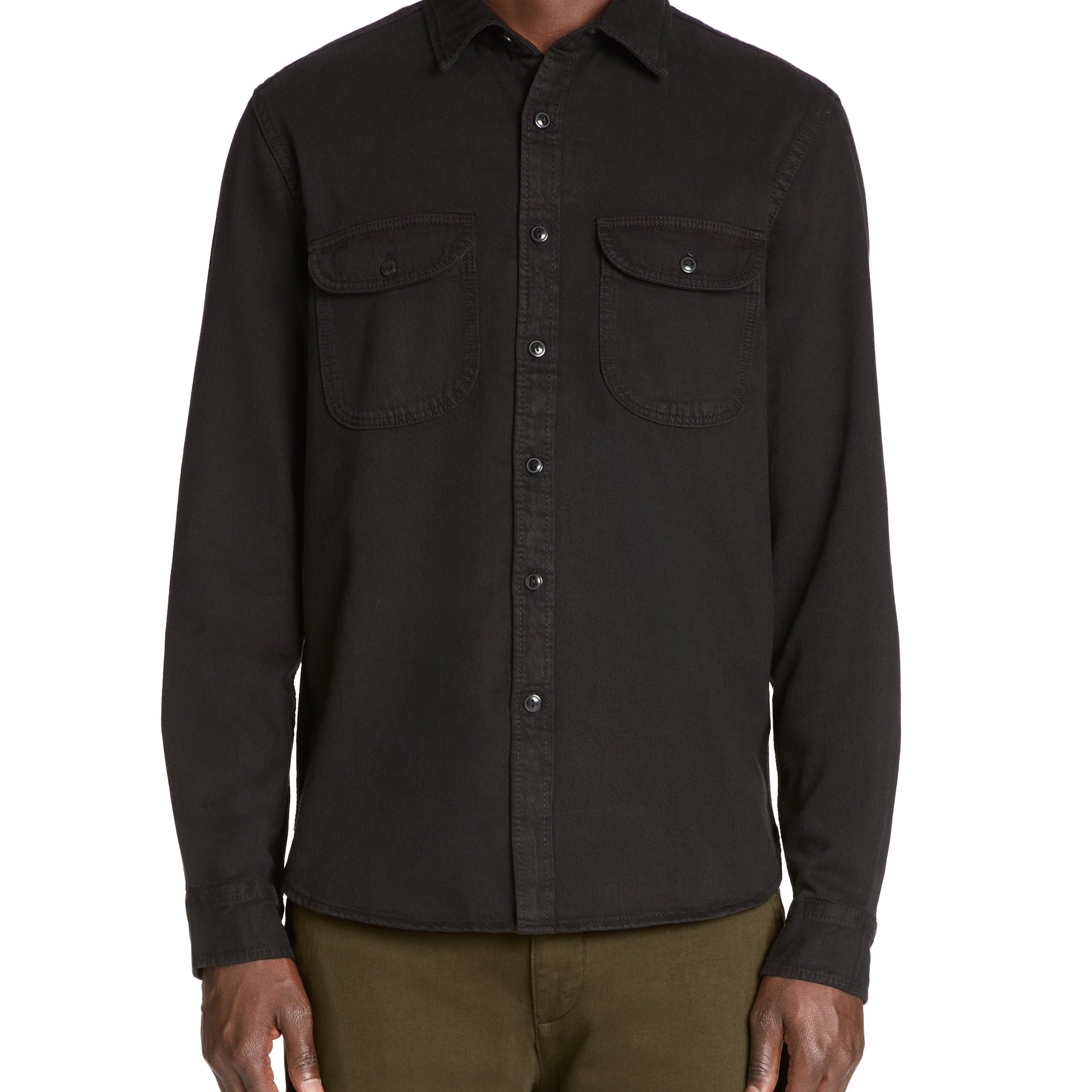 Jambray Black Long Sleeves Shirt Celio