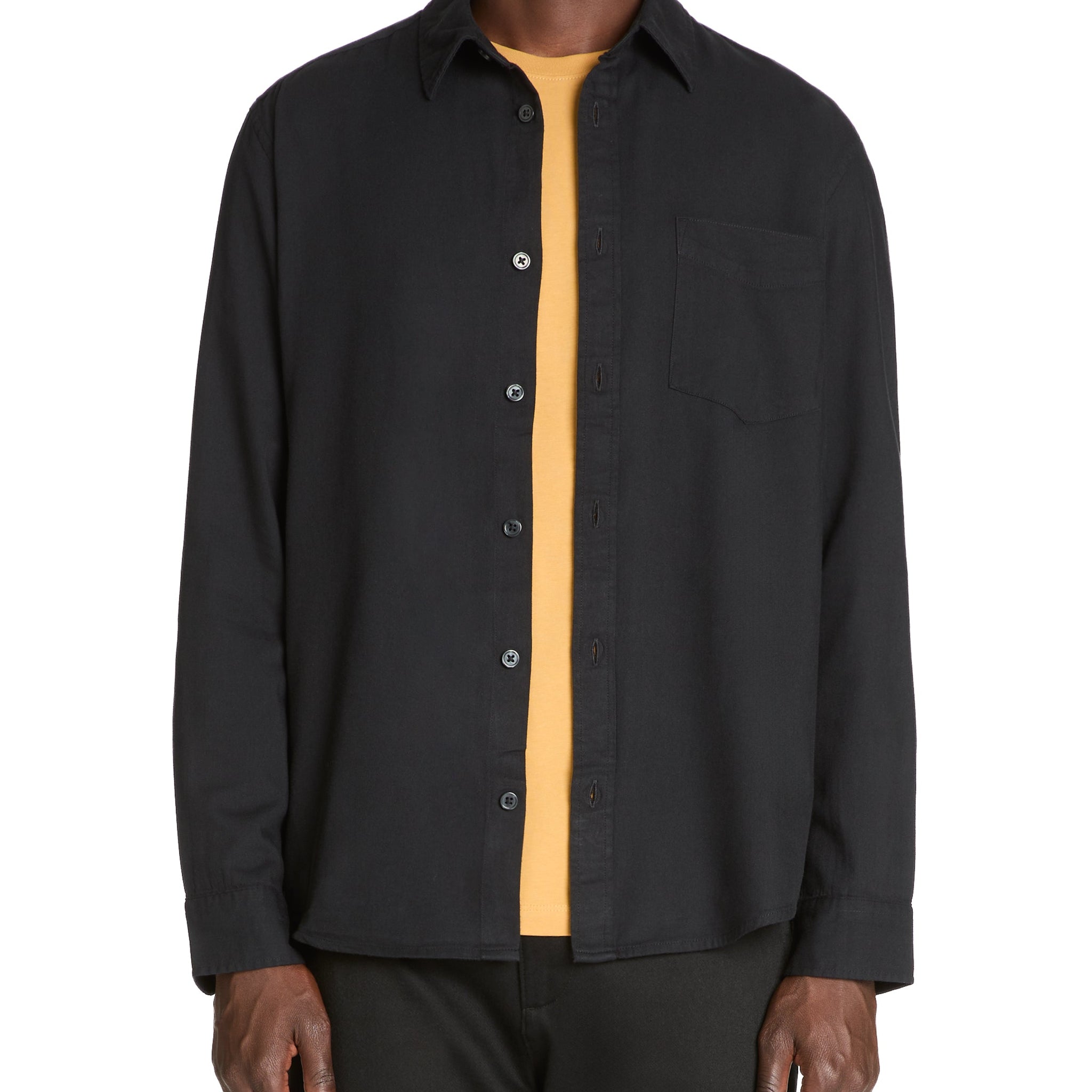 Jatwilli Black Long Sleeves Shirt