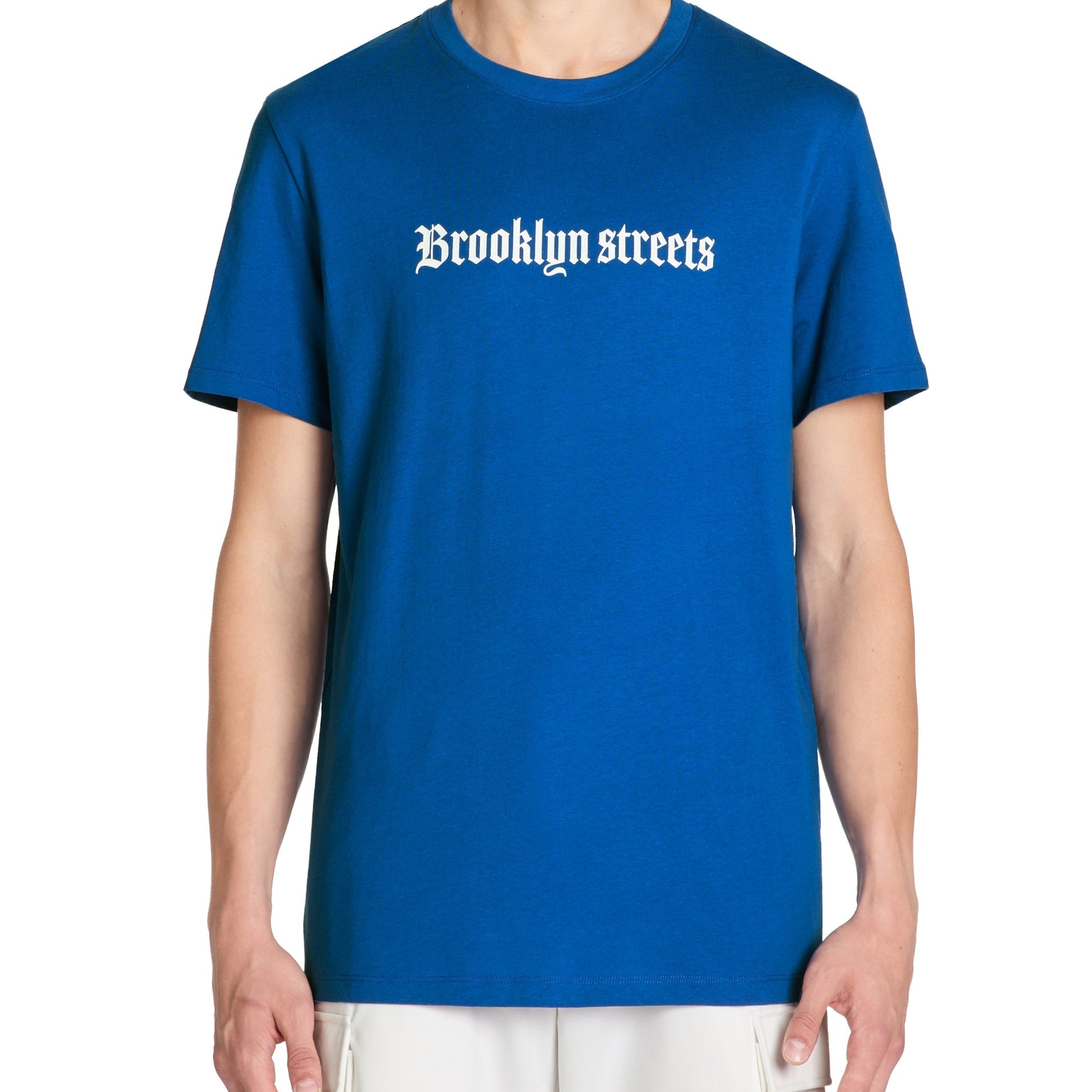 Jedark Bleu Short Sleeves Tshirt Celio