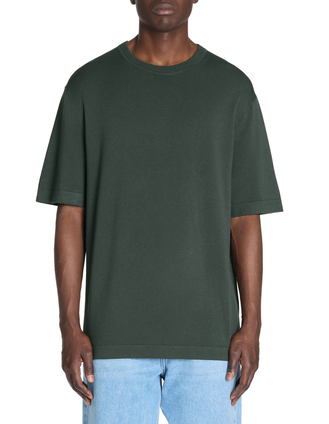 Jehinata Khaki Grey Short Sleeves Tshirt Celio