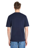 Jehinata Navy Short Sleeves Tshirt Celio