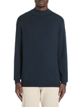 Navy Turtle Neck Jumper