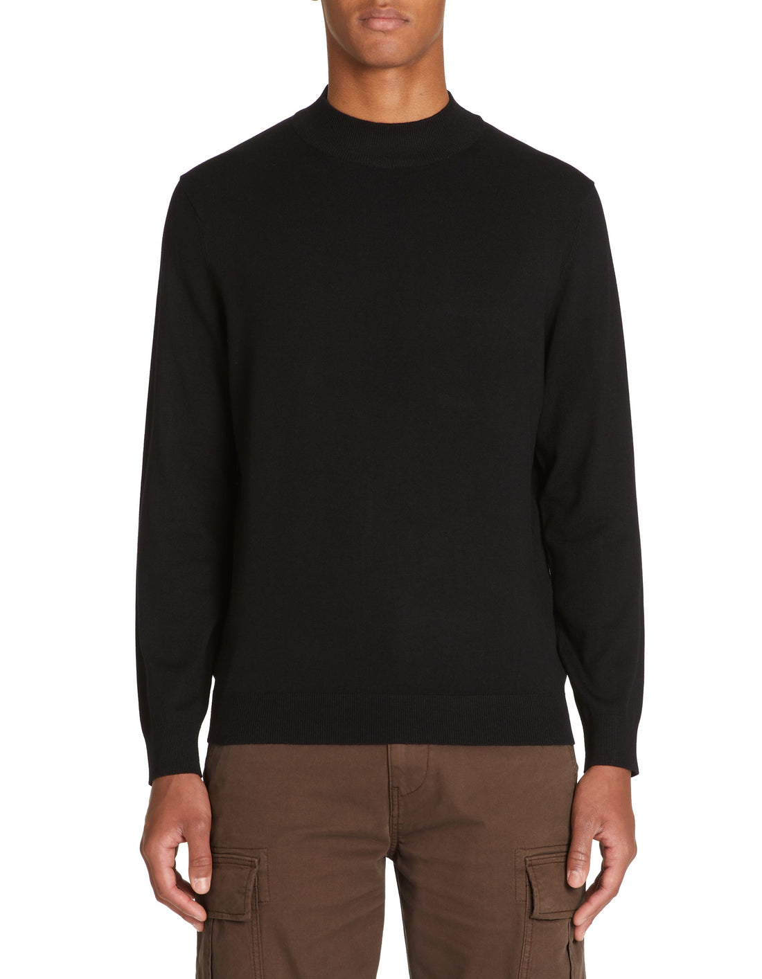 Black Turtle Neck Jumper