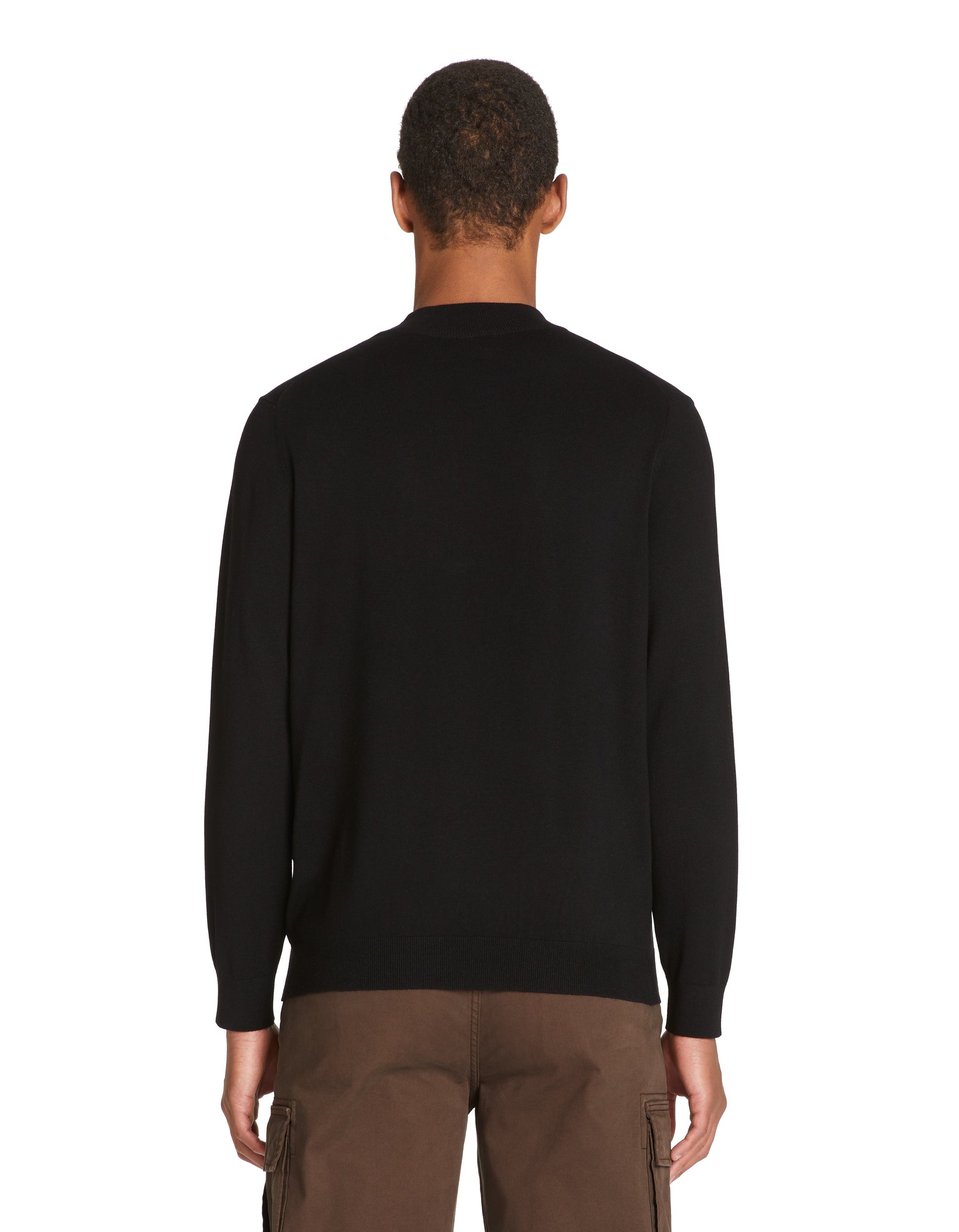Black Turtle Neck Jumper