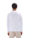 TEBASEML OPTICAL WHITE LS TSHIRT Celio