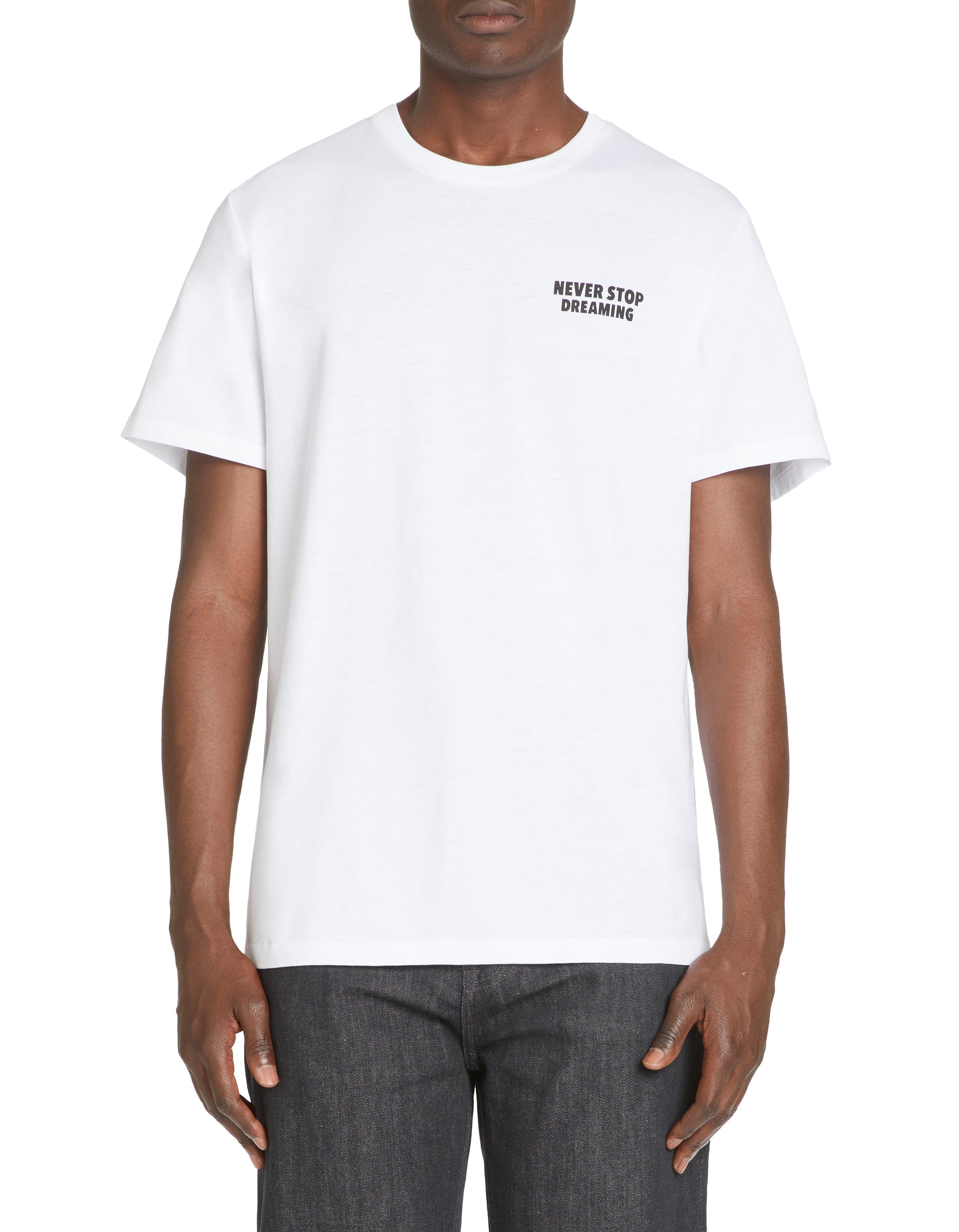 Jeillu Optical White Short Sleeves Tshirt Celio