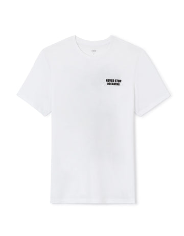 Jeillu Optical White Short Sleeves Tshirt