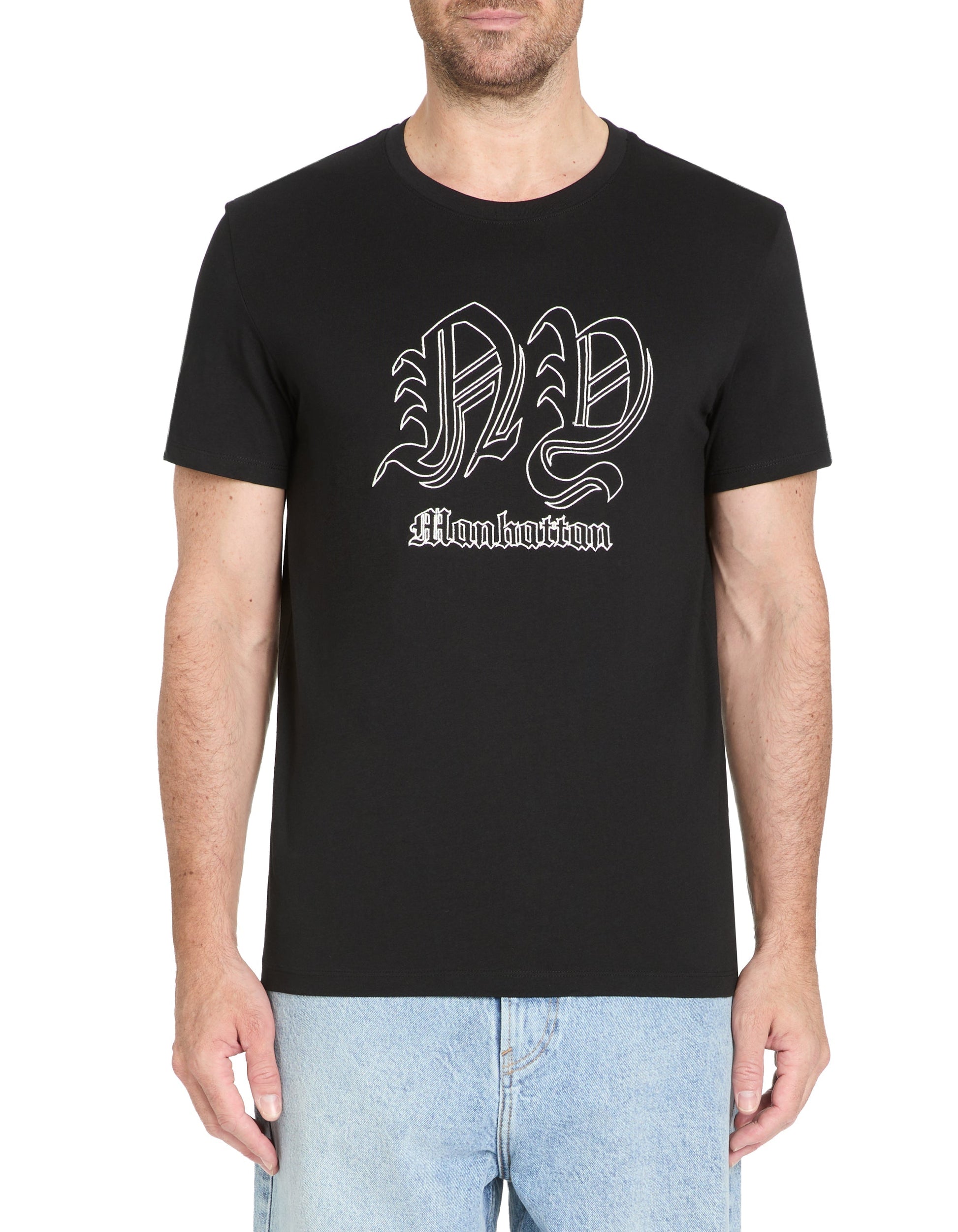 Jeswitchup Black Short Sleeves Tshirt Celio