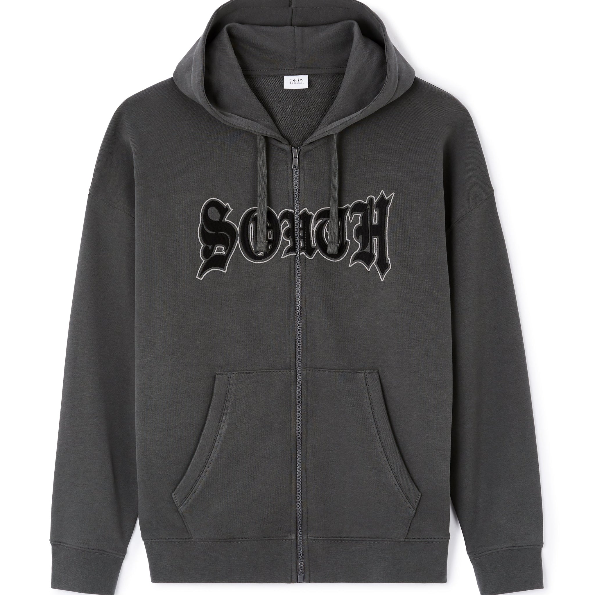 Sweat capuche zippé