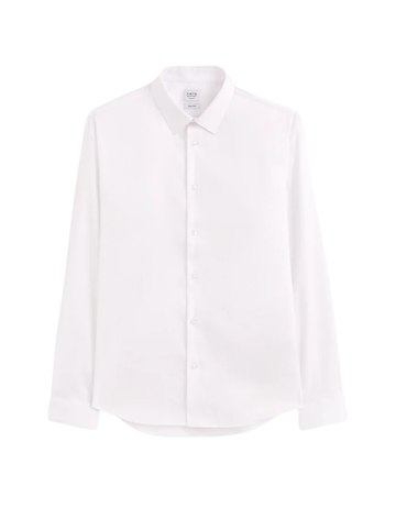 Naroxrg Blanc Long Sleeves Shirt Celio