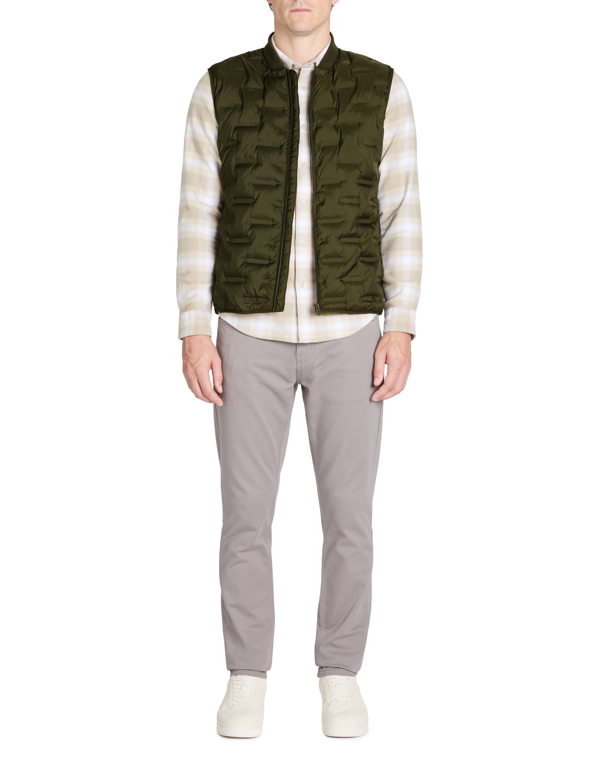 Kaki Puffy Jacket