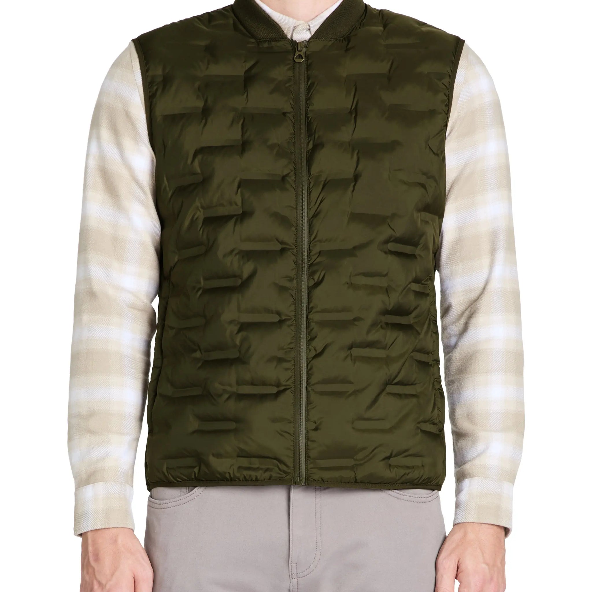 Kaki Puffy Jacket