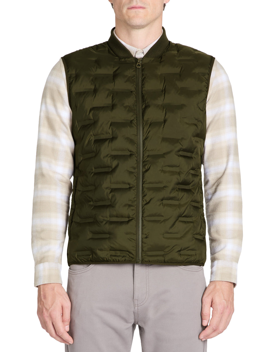 Kaki Puffy Jacket